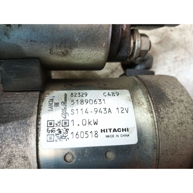 Recambio de motor arranque para fiat 500 (312_) 1.2 (312axa1a) referencia OEM IAM   