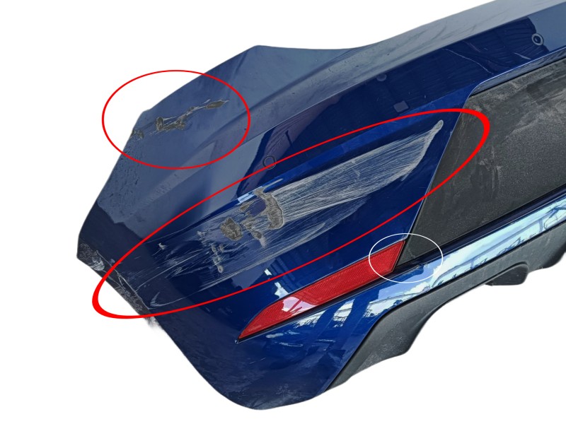 Recambio de paragolpes trasero para seat leon (5f1) 2.0 tdi referencia OEM IAM  5F0807421 