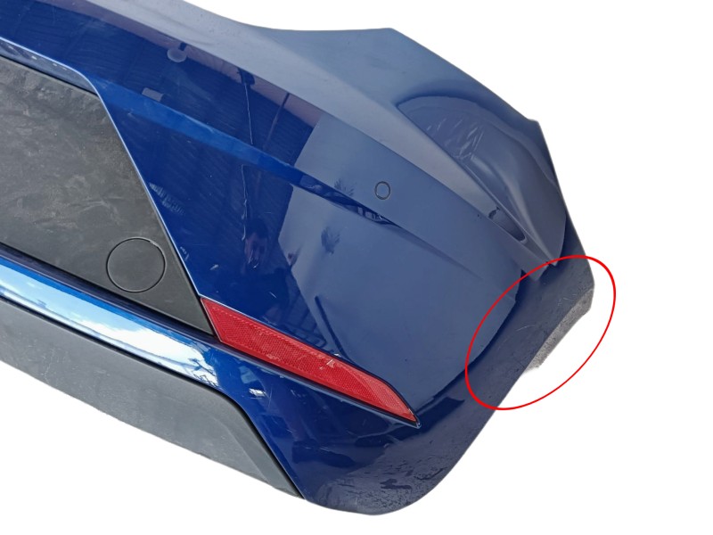 Recambio de paragolpes trasero para seat leon (5f1) 2.0 tdi referencia OEM IAM  5F0807421 