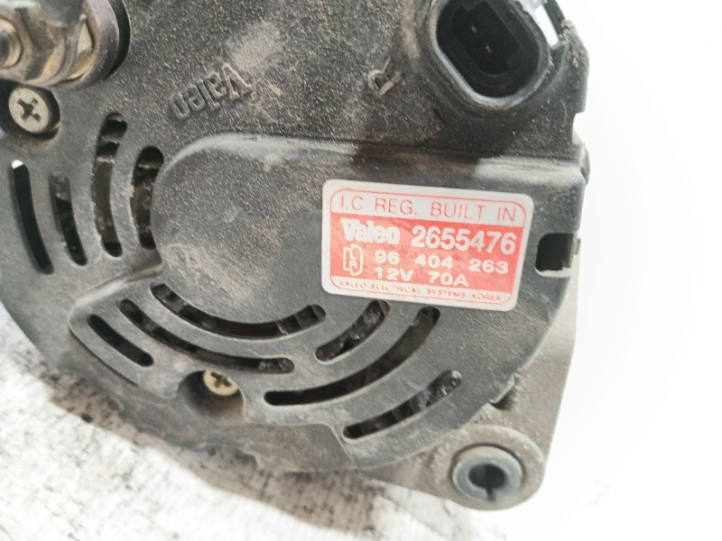 Recambio de alternador para chevrolet kalos 1.2 se referencia OEM IAM   