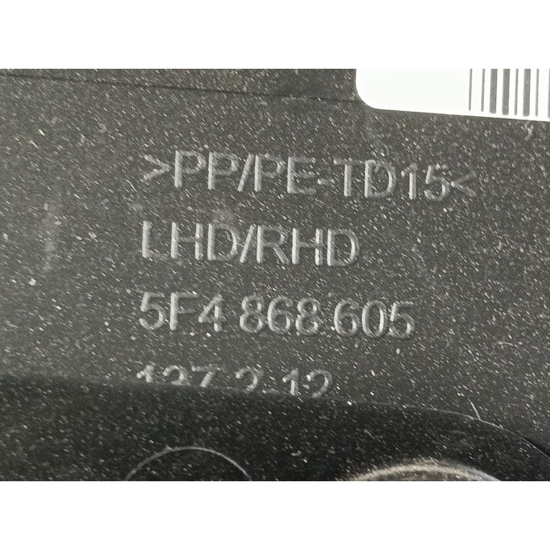 Recambio de guarnecido puerta trasera izquierda para seat leon (5f1) 2.0 tdi referencia OEM IAM  5F9867115 