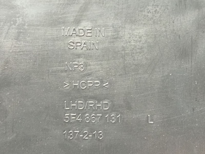 Recambio de guarnecido puerta delantera izquierda para seat leon (5f1) 2.0 tdi referencia OEM IAM   