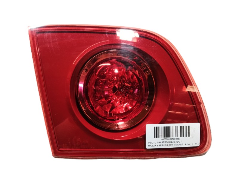 Recambio de piloto trasero izquierdo para mazda 3 berlina (bk) 1.6 crdt active referencia OEM IAM BN8W513G0D P2775 