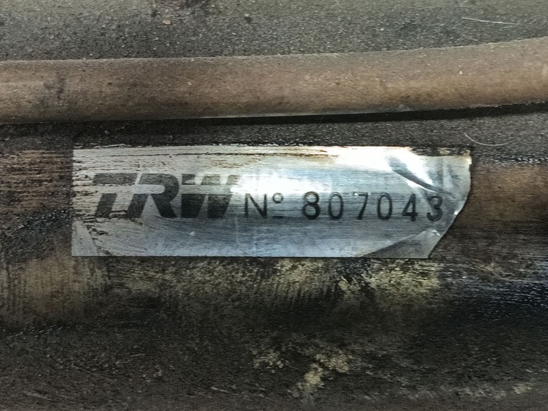 Recambio de cremallera direccion para fiat ducato furgoneta (230_) 2.8 tdi referencia OEM IAM  01304291080 