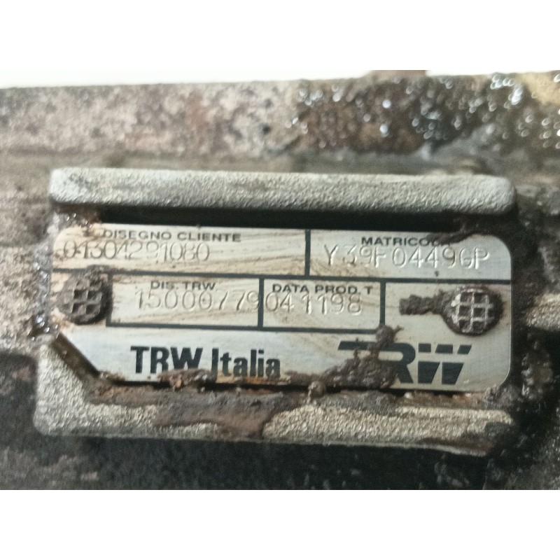 Recambio de cremallera direccion para fiat ducato furgoneta (230_) 2.8 tdi referencia OEM IAM  01304291080 