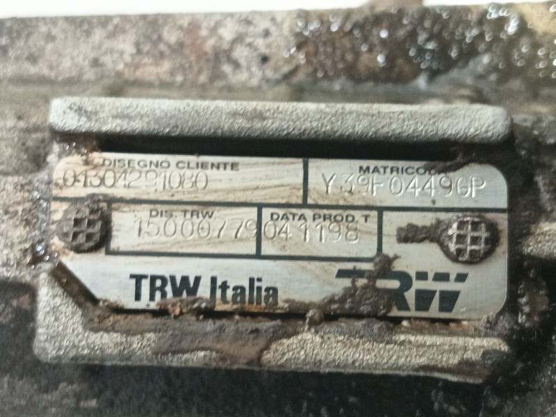 Recambio de cremallera direccion para fiat ducato furgoneta (230_) 2.8 tdi referencia OEM IAM  01304291080 