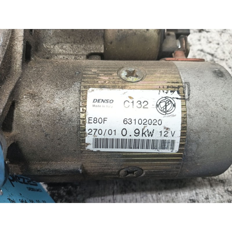 Recambio de motor arranque para fiat seicento (187) active referencia OEM IAM   