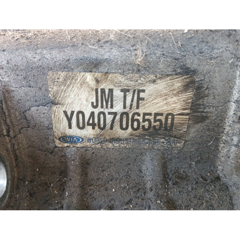 Recambio de diferencial delantero para hyundai tucson (jm) 2.0 crdi cat referencia OEM IAM  Y040706550 
