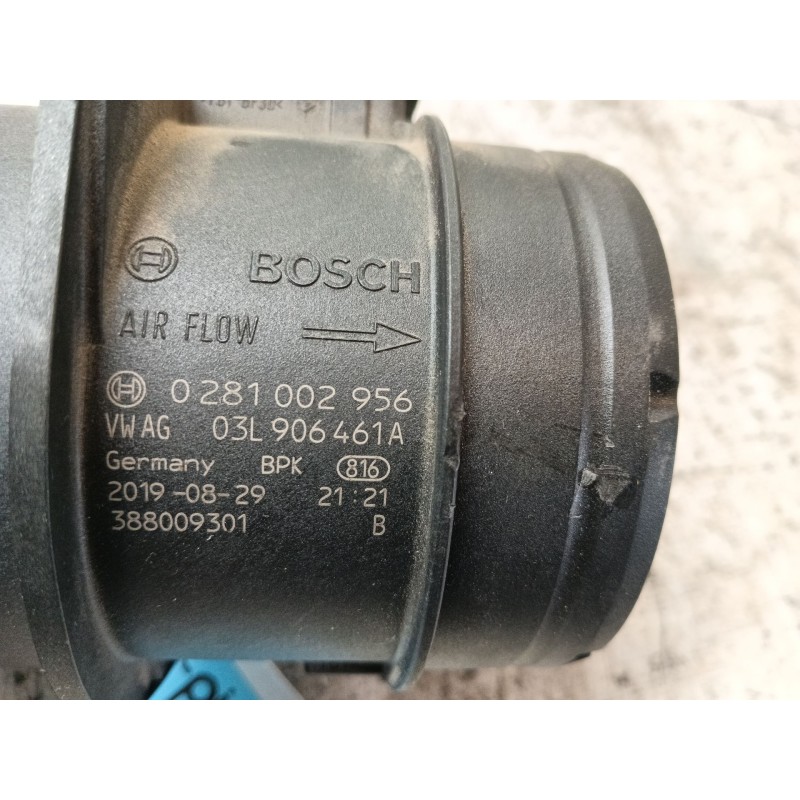 Recambio de caudalimetro para seat leon (5f1) 2.0 tdi referencia OEM IAM  0281002956 