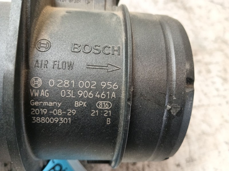 Recambio de caudalimetro para seat leon (5f1) 2.0 tdi referencia OEM IAM  0281002956 