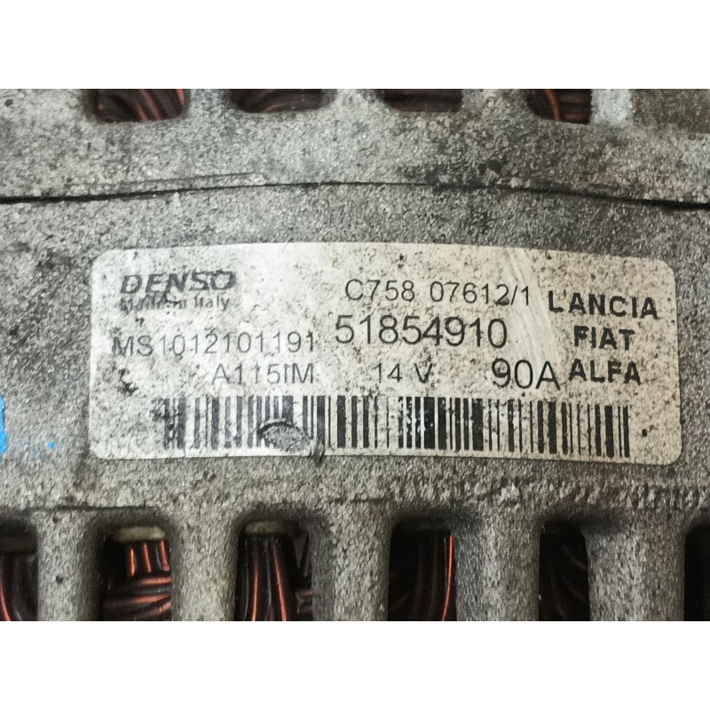 Recambio de alternador para opel combo d expression l1h1 referencia OEM IAM   