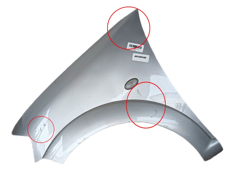 Recambio de aleta delantera izquierda para citroën c3 1.4 hdi sx plus referencia OEM IAM   