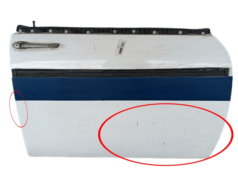 Recambio de puerta delantera derecha para seat 132 (132a) 1.8 referencia OEM IAM COMPLETA  