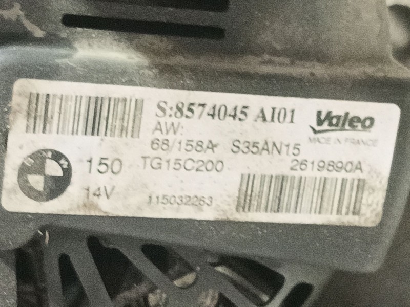 Recambio de alternador para toyota rav 4 iv (_a4_) 2.0 d (wwa42_) referencia OEM IAM   