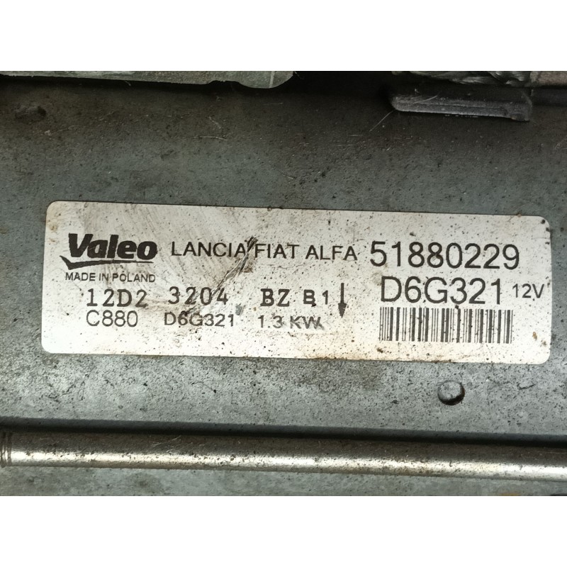 Recambio de motor arranque para opel combo d expression l1h1 referencia OEM IAM   