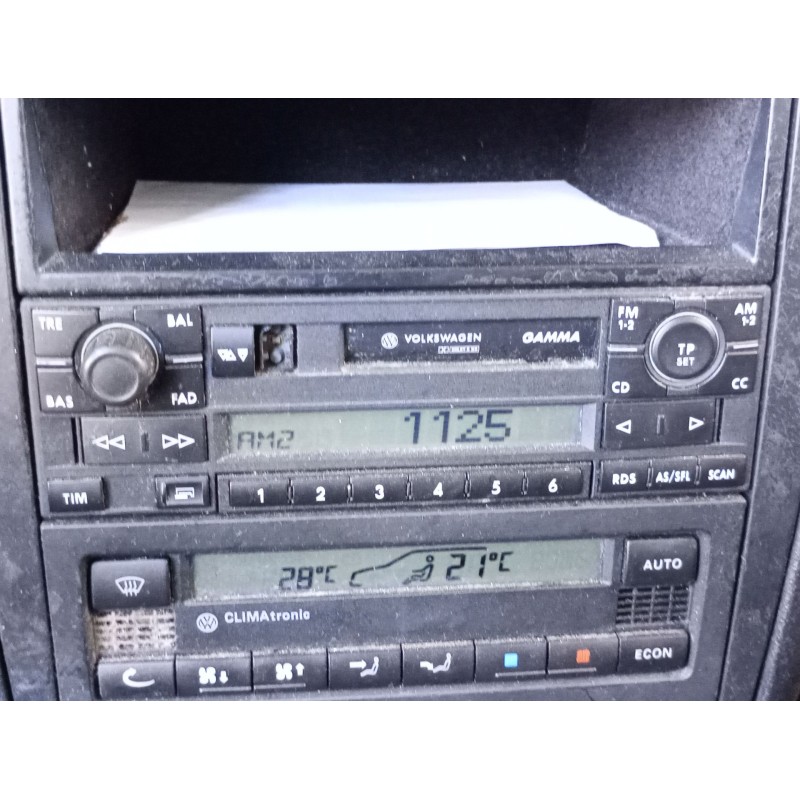 Recambio de sistema audio / radio cd para volkswagen golf iv (1j1) 1.9 tdi referencia OEM IAM   