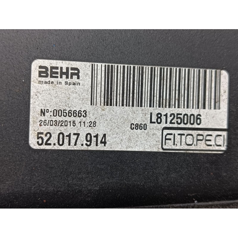 Recambio de electroventilador para citroën nemo monospace 1.3 hdi 75 referencia OEM IAM  P9107003 