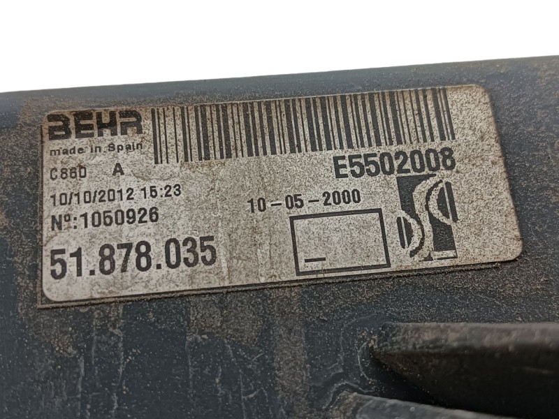 Recambio de electroventilador para fiat punto (199) pop referencia OEM IAM  E5502008 