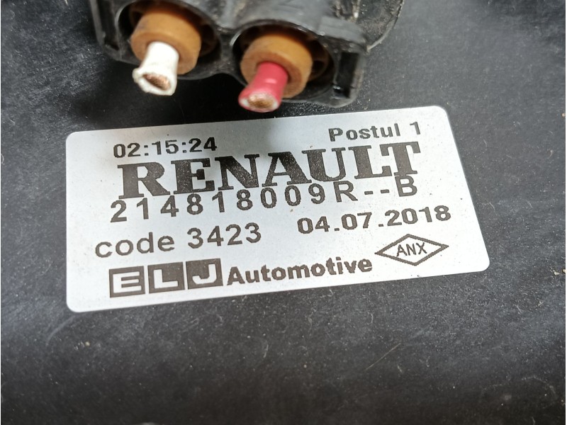 Recambio de electroventilador para renault clio iv (bh_) 0.9 tce 90 referencia OEM IAM  214818009R 