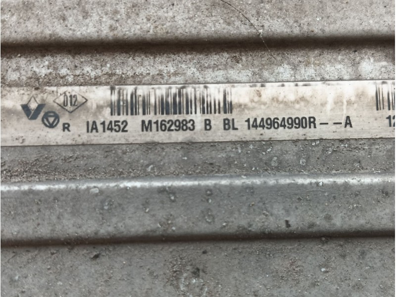 Recambio de intercooler para renault megane iii berlina 5 p expression referencia OEM IAM  144964990R 