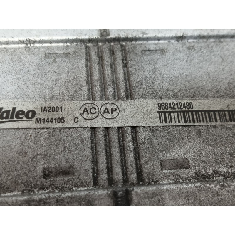 Recambio de intercooler para citroën c4 grand picasso exclusive referencia OEM IAM  9684212480 
