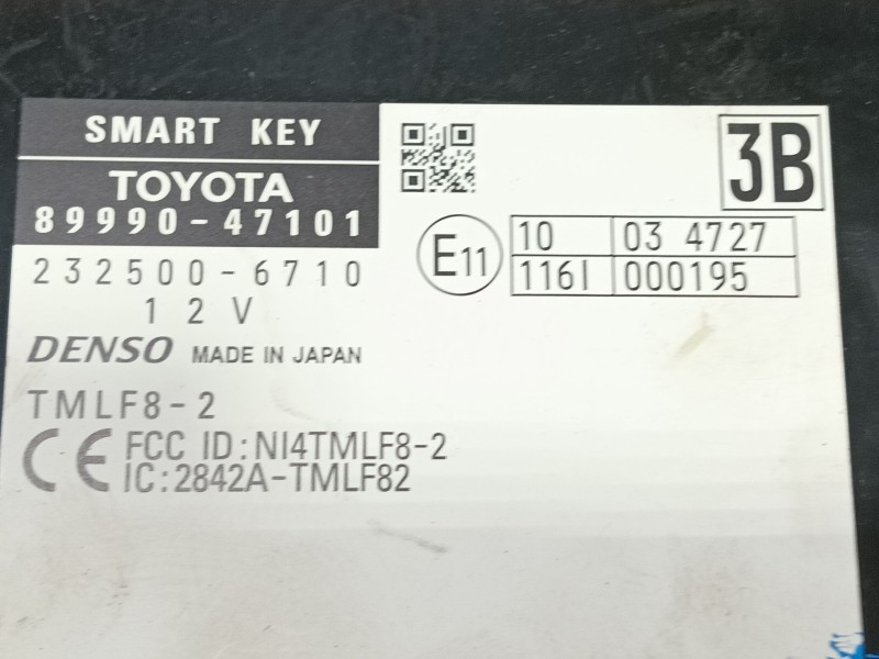 Recambio de modulo electronico para toyota prius plus (_w4_) 1.8 hybrid (zvw40w, zvw41w) referencia OEM IAM   