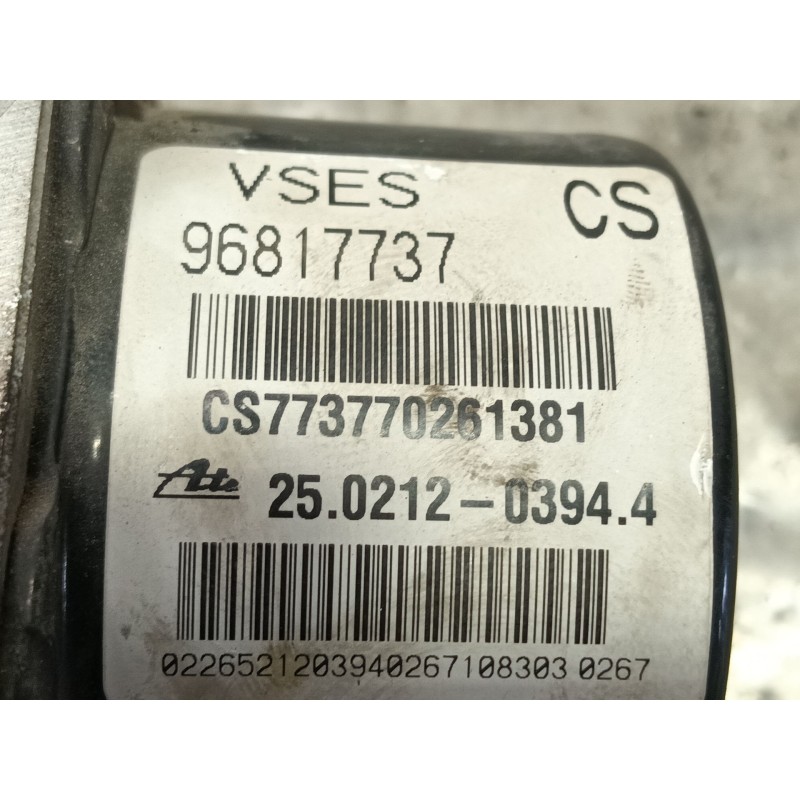 Recambio de abs para chevrolet captiva (c100, c140) 2.0 d 4wd referencia OEM IAM 96851852 96817737 