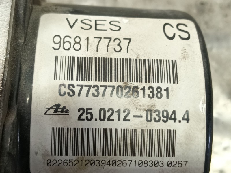 Recambio de abs para chevrolet captiva (c100, c140) 2.0 d 4wd referencia OEM IAM 96851852 96817737 