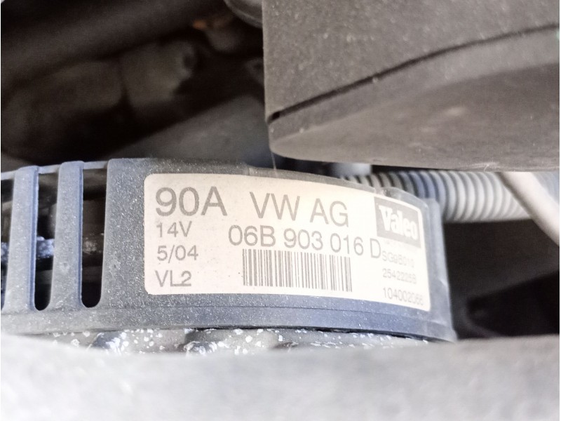 Recambio de alternador para volkswagen passat b5.5 (3b3) 1.6 referencia OEM IAM   