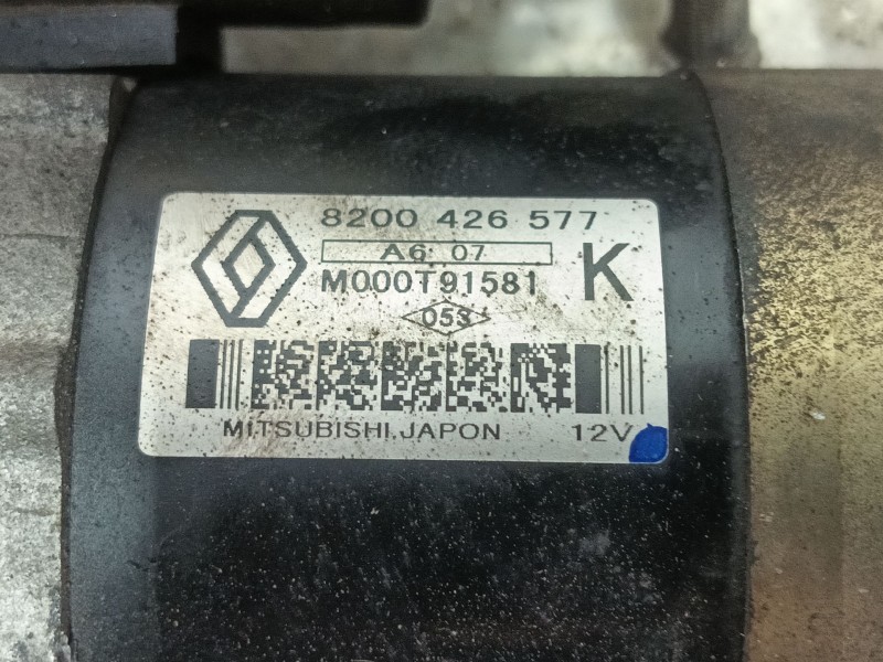 Recambio de motor arranque para nissan kubistar furgoneta (x76) 1.5 dci referencia OEM IAM   