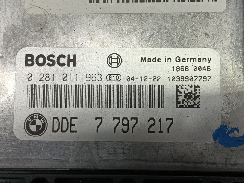 Recambio de centralita motor uce para bmw 1 (e87) 120 d referencia OEM IAM   