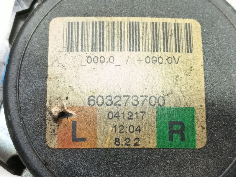 Recambio de cinturon seguridad trasero izquierdo para bmw 1 (e87) 120 d referencia OEM IAM  603273700 