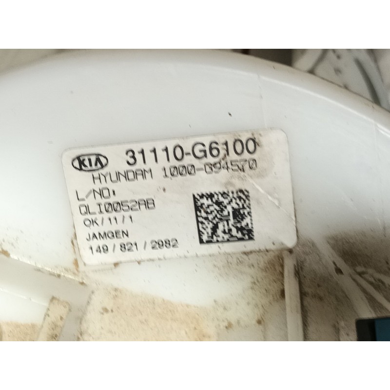 Recambio de aforador para kia picanto iii (ja) 1.0 referencia OEM IAM   