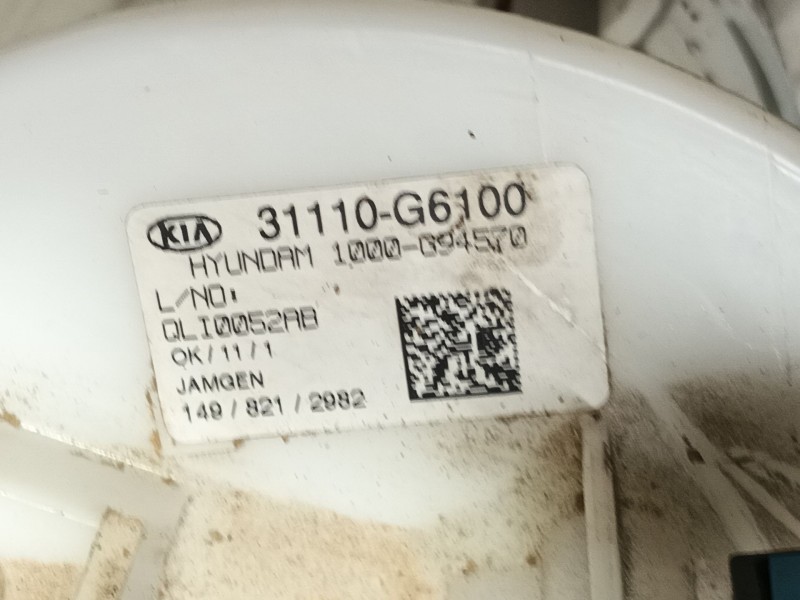 Recambio de aforador para kia picanto iii (ja) 1.0 referencia OEM IAM   