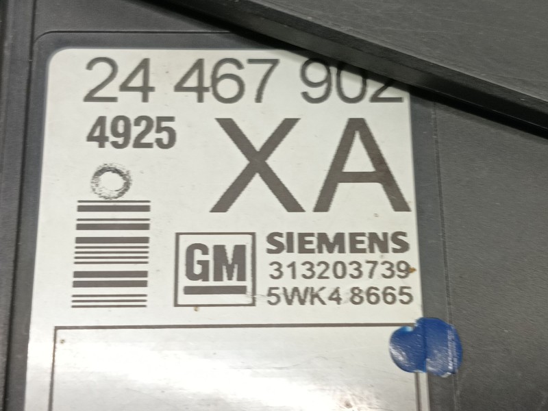 Recambio de modulo electronico para opel corsa c comfort referencia OEM IAM 24467902 24467902 
