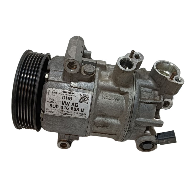 Recambio de compresor aire acondicionado para seat leon (5f1) 1.2 tsi referencia OEM IAM  5Q0816803B 