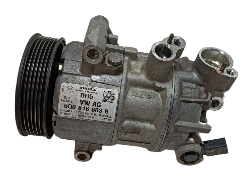 Recambio de compresor aire acondicionado para seat leon (5f1) 1.2 tsi referencia OEM IAM  5Q0816803B 