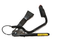 Recambio de pretensor cinturon delantero derecho para opel corsa c (x01) 1.2 (f08, f68) referencia OEM IAM  09114886  2