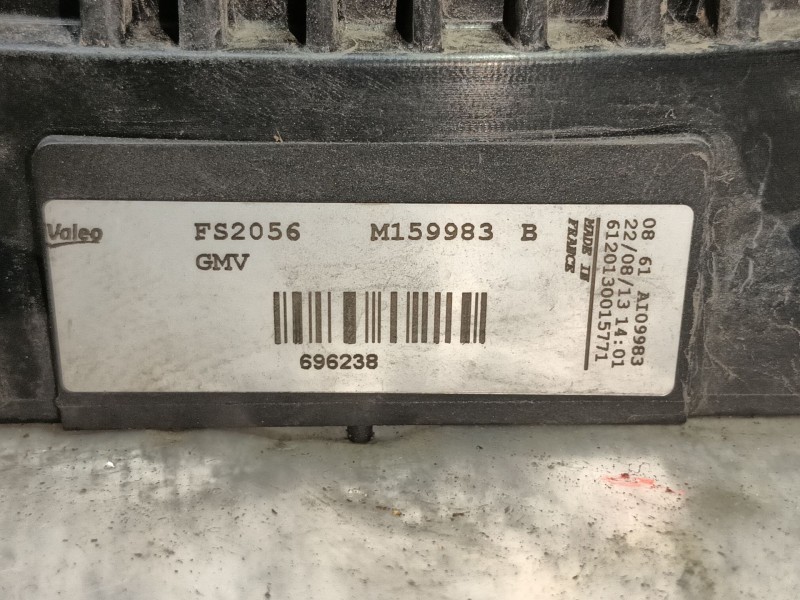 Recambio de electroventilador para citroën c2 (jm_) 1.4 hdi referencia OEM IAM   