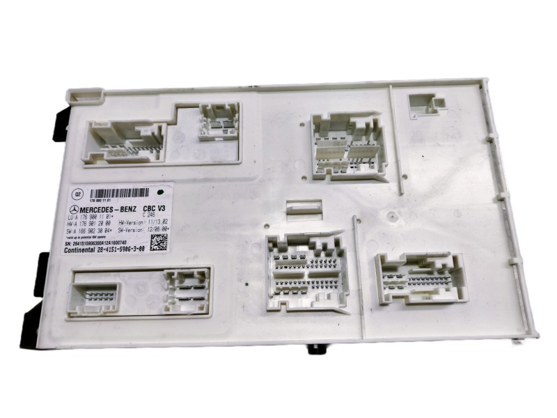 Recambio de caja reles / fusibles para mercedes-benz clase b (w246) b 180 cdi be (246.200) referencia OEM IAM A1769001101  A1769