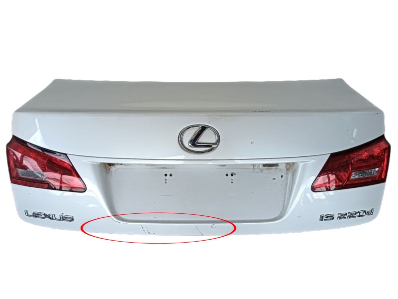 Recambio de porton trasero para lexus is200 (ds2/is2) 220d referencia OEM IAM  TAPA MALETERO 