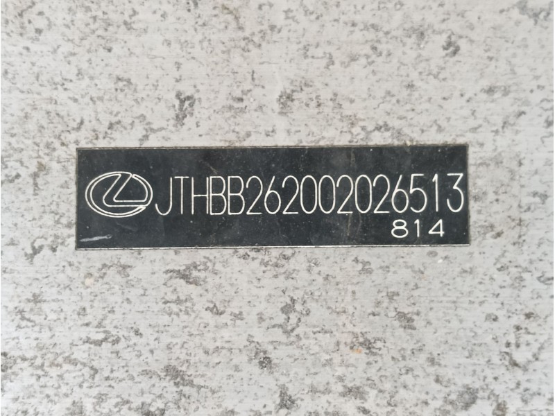 Recambio de refuerzo paragolpes trasero para lexus is200 (ds2/is2) 220d referencia OEM IAM  JTHBB262002026513 