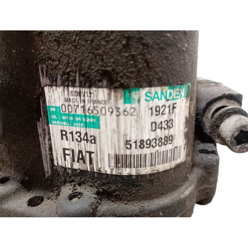 Recambio de compresor aire acondicionado para peugeot bipper (aa_) 1.3 hdi 75 referencia OEM IAM   