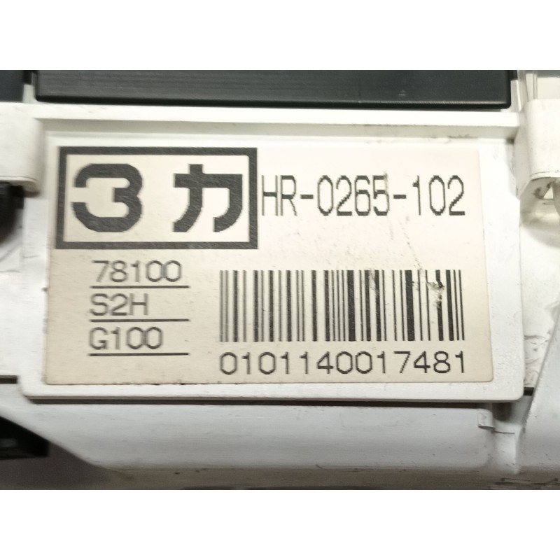 Recambio de cuadro instrumentos para honda hr-v (gh) 2wd (3-ptas.) (gh1) referencia OEM IAM   