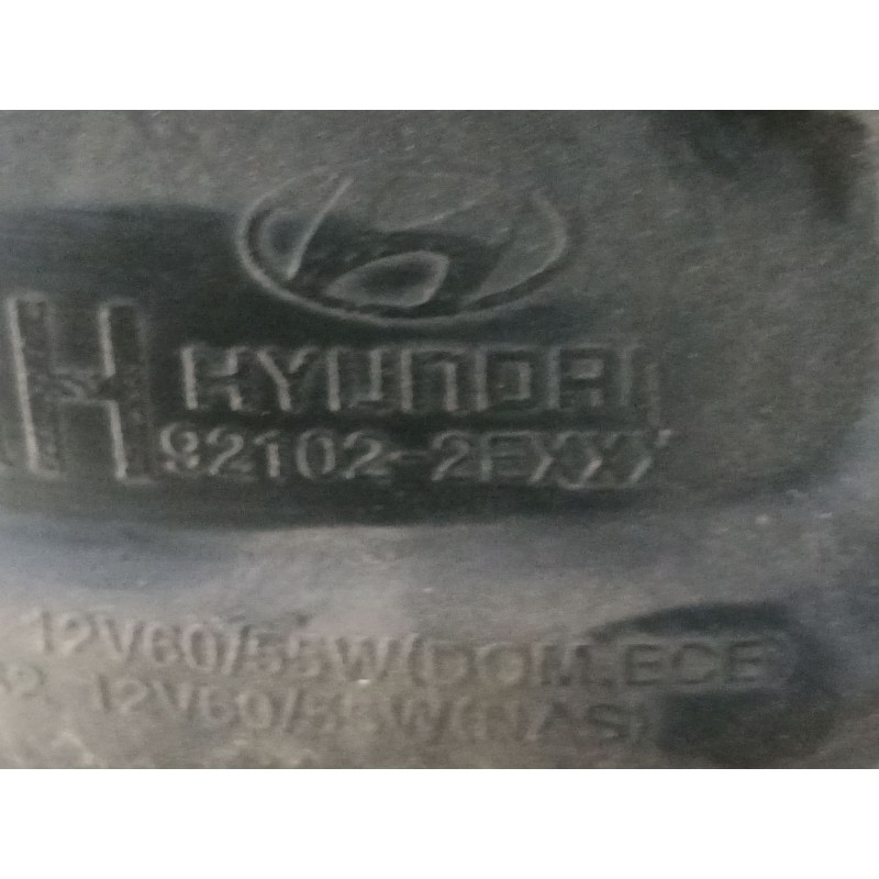 Recambio de faro derecho para hyundai tucson (jm) 2.0 crdi cat referencia OEM IAM 921042E020 921022EXXX 