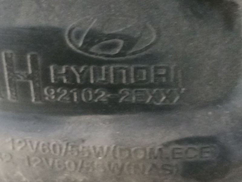 Recambio de faro derecho para hyundai tucson (jm) 2.0 crdi cat referencia OEM IAM 921042E020 921022EXXX 