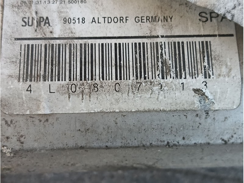 Recambio de refuerzo paragolpes delantero para audi q7 (4lb) 3.0 tdi quattro referencia OEM IAM  4L0807113 