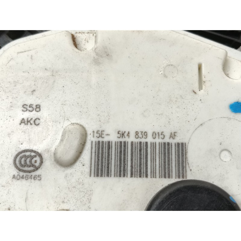 Recambio de cerradura puerta trasera izquierda para seat leon (5f1) 1.2 tsi referencia OEM IAM   