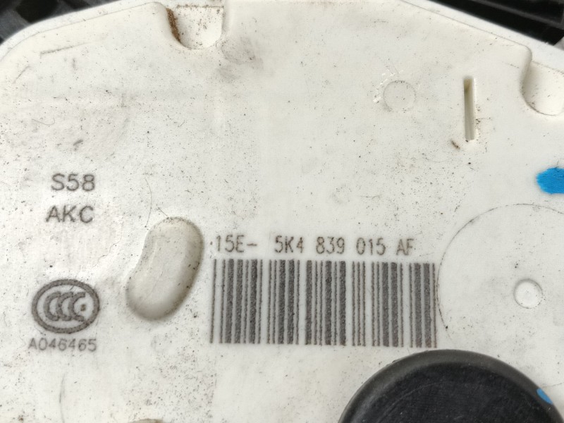 Recambio de cerradura puerta trasera izquierda para seat leon (5f1) 1.2 tsi referencia OEM IAM   