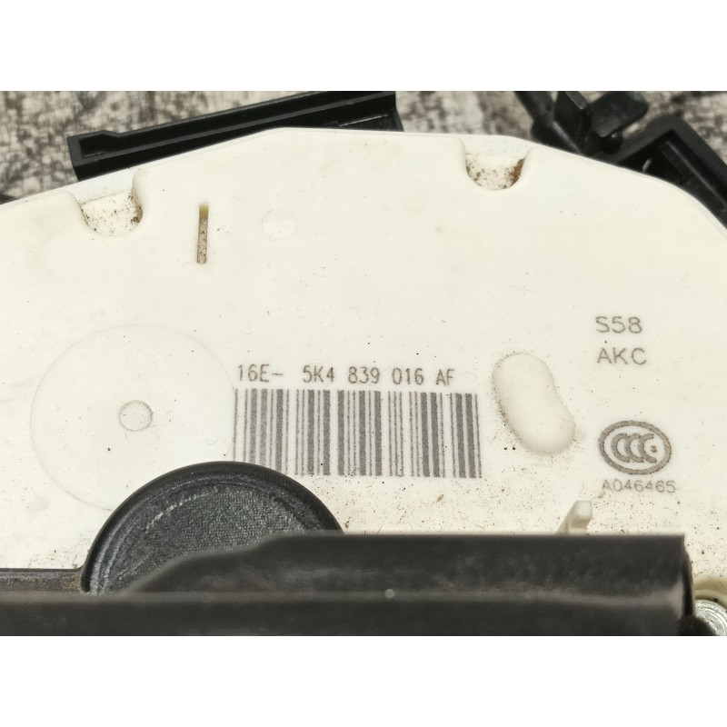 Recambio de cerradura puerta trasera derecha para seat leon (5f1) 1.2 tsi referencia OEM IAM   